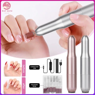 Nail.World เครื่องเจียรเล็บ ขัดเล็บ ตะไบไฟฟ้า 500-20000 RPM พอร์ต USB มีสองสีให้เลือก