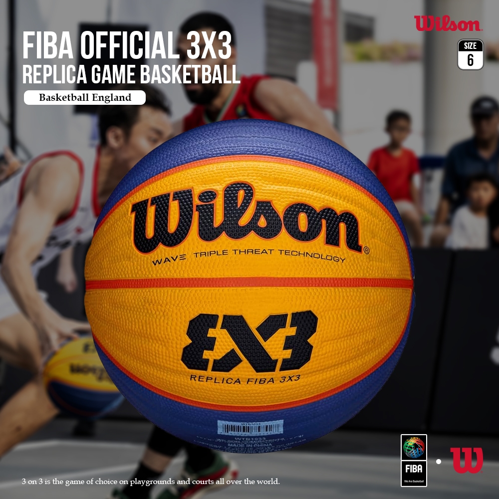 Wilson ลูกบาสเก็ตบอล ลูกบาส เบอร์ 6 FIBA 3x3 Replica #6 WTB1033XB (990)