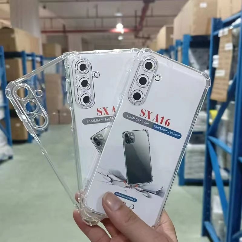 💥🇹🇭💥เคสใสกันกระแทกคลุมกล้อง For Galaxy A16 5G / Galaxy A06 Galaxy A26 5G / Galaxy A36 5G / Galaxy A5