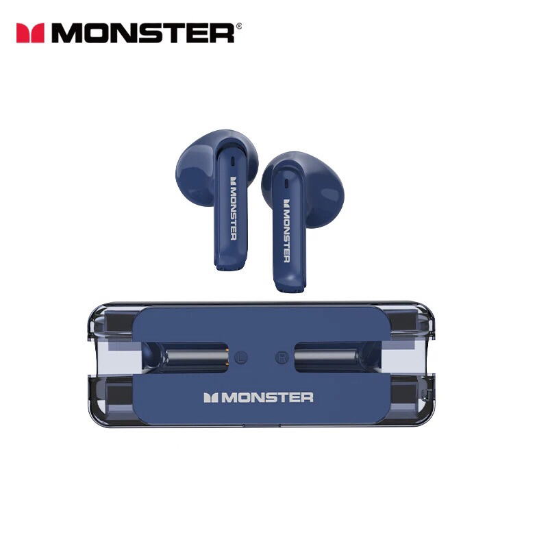 หูฟัง Monster XKT08 TWS หูฟังบลูทูธไร้สาย 5.3 HiFi ลดเสียงรบกวน ของแท้