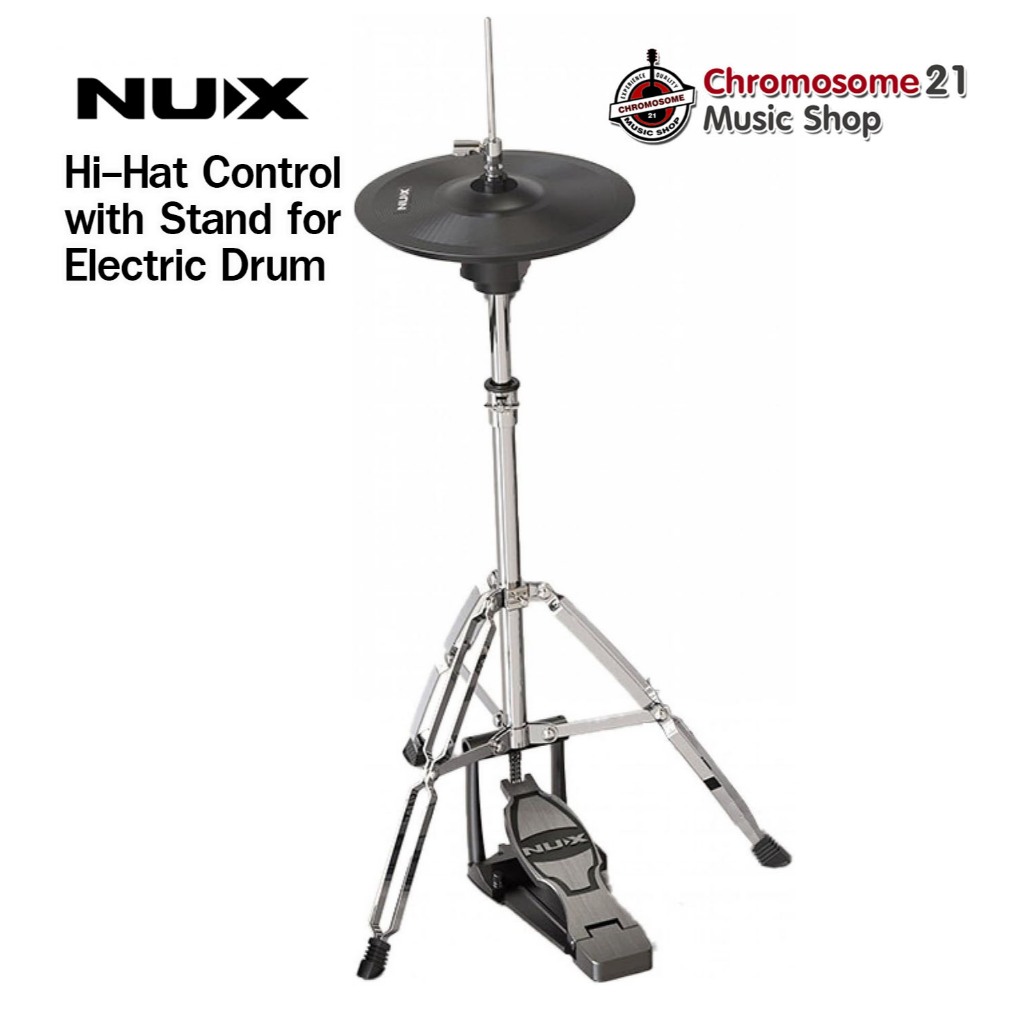ไฮแฮท กลองไฟฟ้า พร้อมขาตั้ง Nux HHCS Hihat Control with Stand