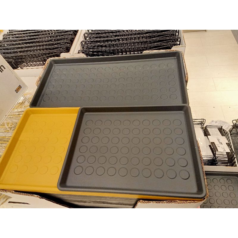 IKEAshopping IKEA ถาดวางรองเท้า ถาด baggmuck 46x35 , 71x35cm.