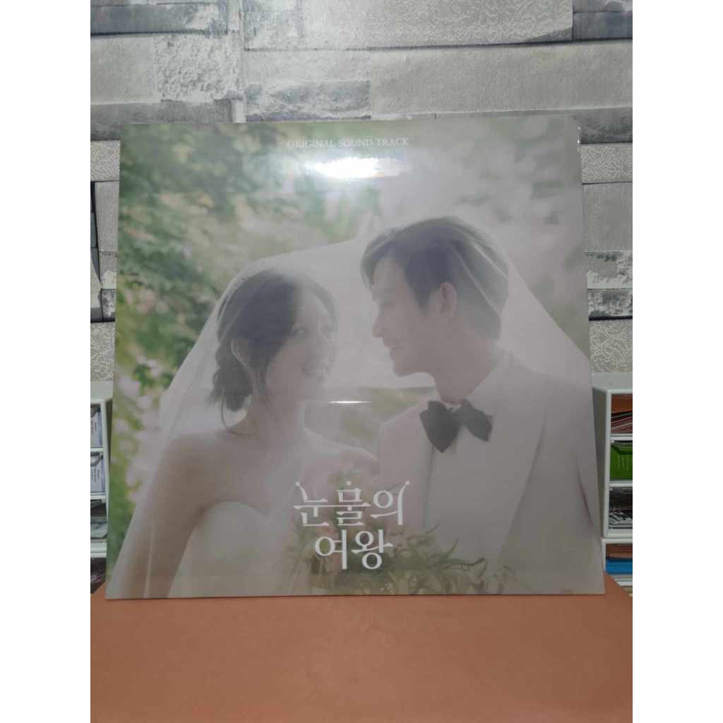 แผ่นเสียง QUEEN OF TEARS ost. LP Vinyl เชคมุมได้ตามรูปค่ะ