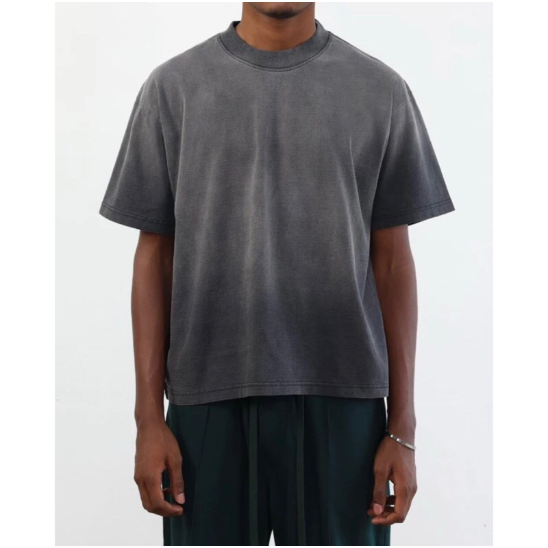 เสื้อ Hiptrack รุ่น Sun Faded Cropped ดำเฟด,ขาวเฟด