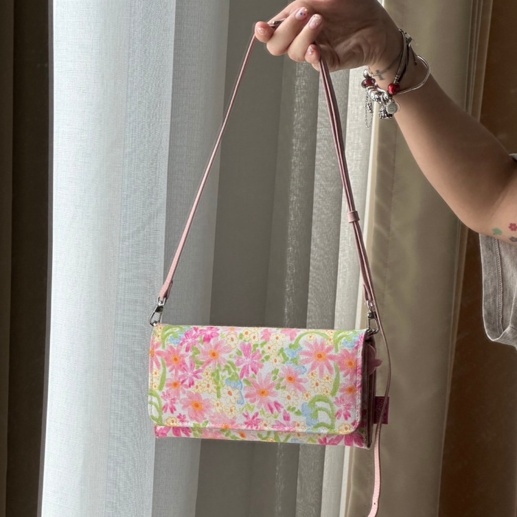 amuse stuff-chupa long wallet กระเป๋าตังใบยาว
