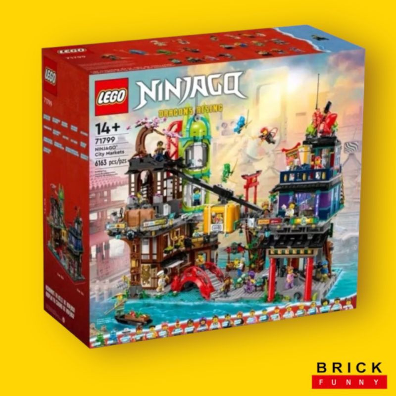 Lego 71799 NINJAGO® City Markets (พร้อมส่ง กล่องสวย ของแท้ 100% ครับ)