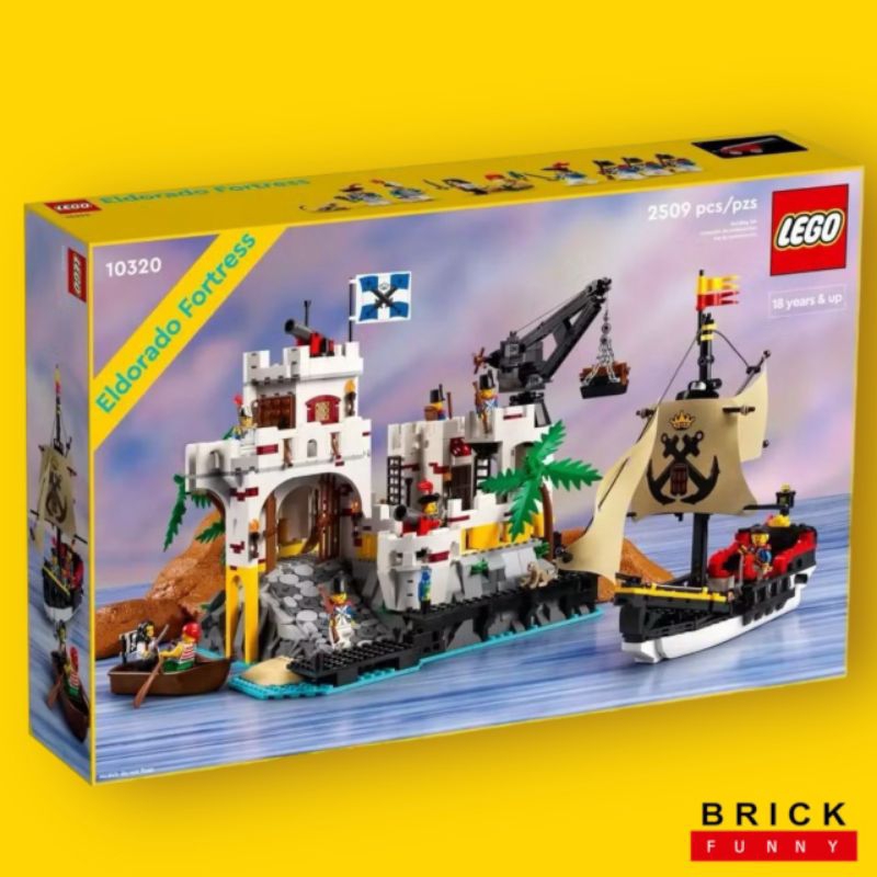 Lego 10320 Eldorado Fortress เลโก้ของใหม่ ของแท้ 100%  (สินค้าพร้อมส่ง จัดส่งไว)