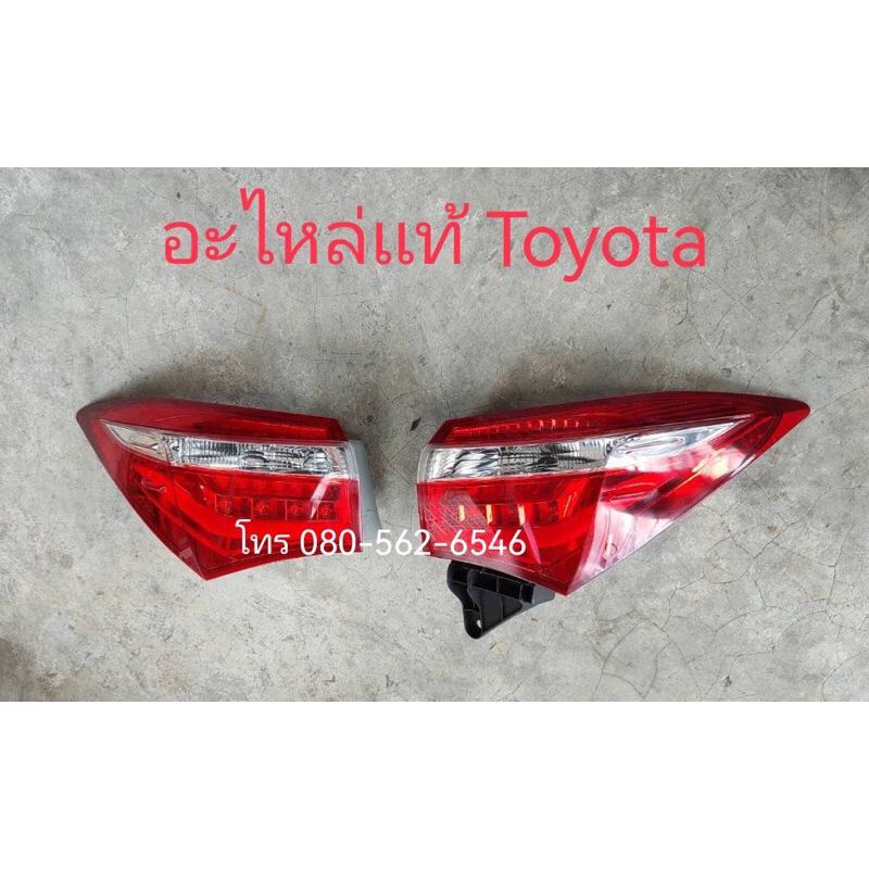 ของเเท้!!  ไฟท้ายอัลทีส  ไฟท้ายอัลติส ไฟท้ายaltis 2013-2017