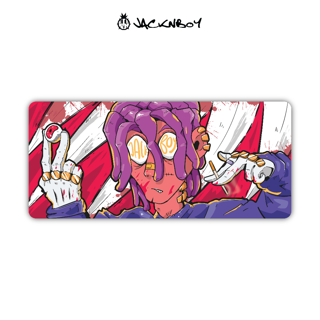 Jacknboy Unique Mousepad : EYES LOVER ( อายส์ เลิฟเวอร์ ) 90x40 cm.