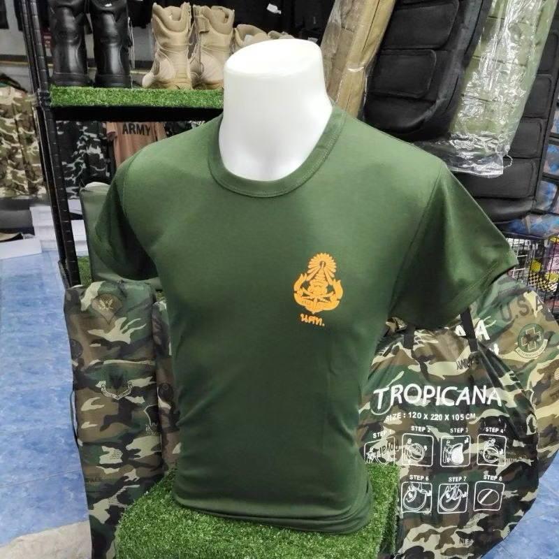 เสื้อยืด รด. นศท คอกลม