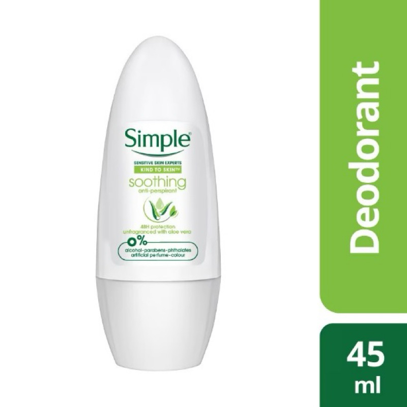 โรลออล SIMPLE Anti-Perspirant Deodorant 45ML (1ชิ้น)