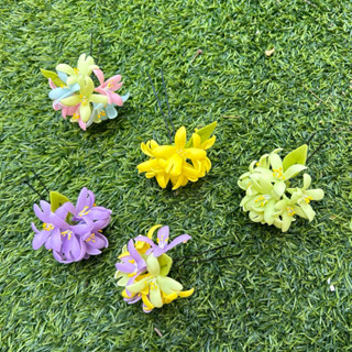 หมุดเสียบผม ดอกปีปหลากสี สวยมากของจริง แม่ค้าคอนเฟริมจ้าเพรา…