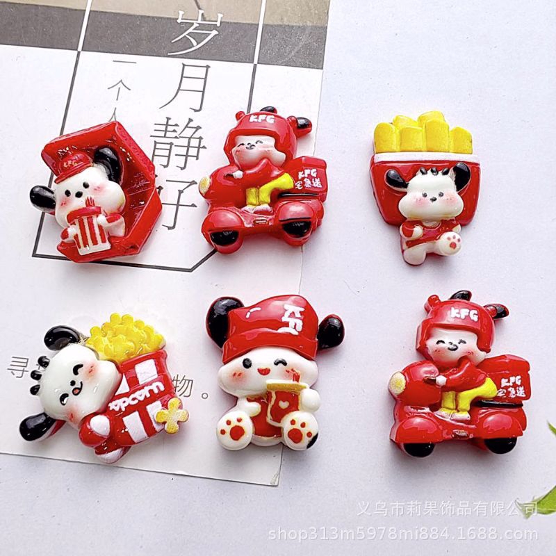 เรซิ่นdiy โปเชโกะkfc 5 ชิ้น (ราคาเฉพาะเรซิ่น)
