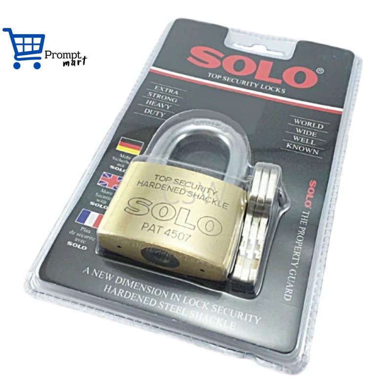 ขอบิลเบิกได้  SOLO กุญแจระบบลูกปืนโซโล 4507 คอสั้น กดเลือกขนาดที่ต้องการ