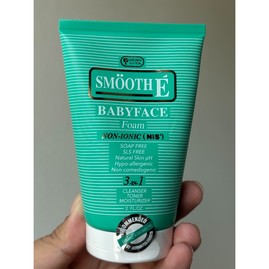 Smooth E Babyface Foam เบบี้เฟสโฟม โฟมไม่มีฟอง ใช้ได้กับทุกผิว