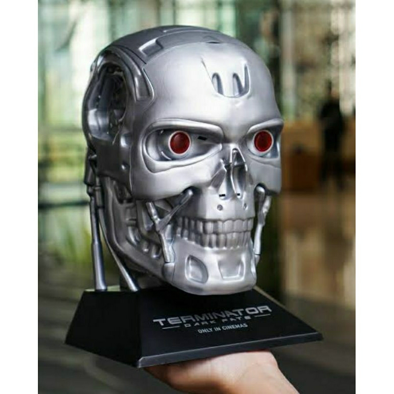 💥(ทักแชทลด50%) พร้อมส่ง ถังป็อปคอร์น คนเหล็ก Terminator แท้จาก Major