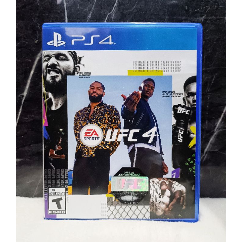 UFC4 ps4แผ่นแท้มือสองสภาพดี