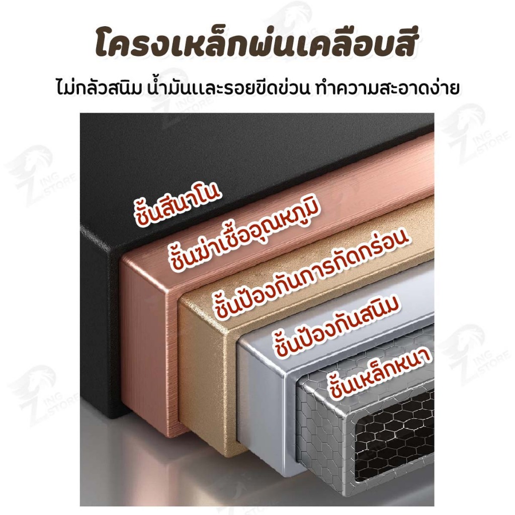 [มีลิ้นชัก] ตู้เก็บจาน ตู้เก็บเครื่องใช้ในครัว ชั้นวางของใช้ในครัว ใช้คว่ำจาน  มีช่องเสริมสำหรับอุปกรณ์ในครัว กันฝุ่น TG รูปที่ 6