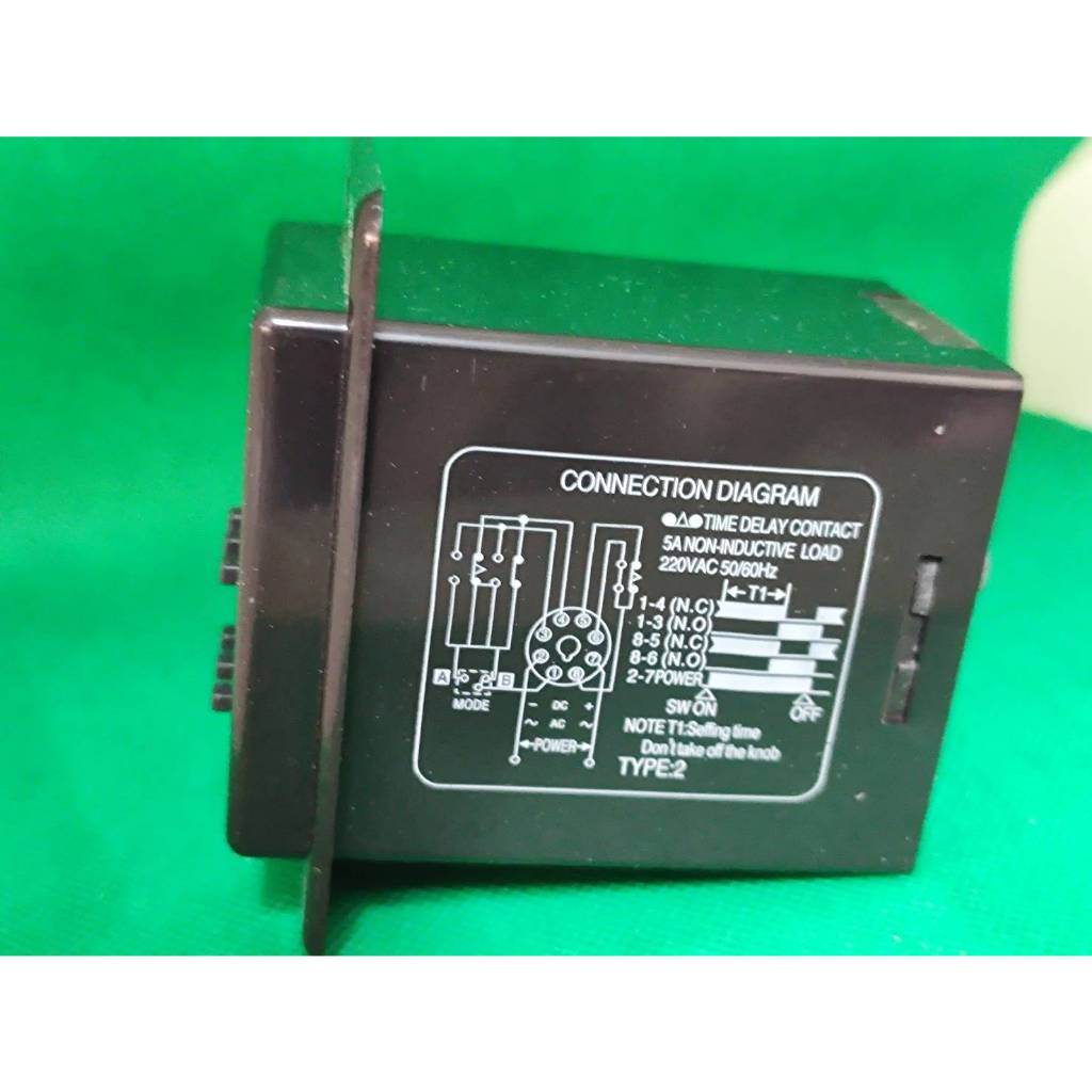 ASY-3D AC 220โวลต์2NO +แถมซ๊อกเก็ต 2NC 999วินาที999SecหลักจอแสดงผลTimer R Elay AHLV