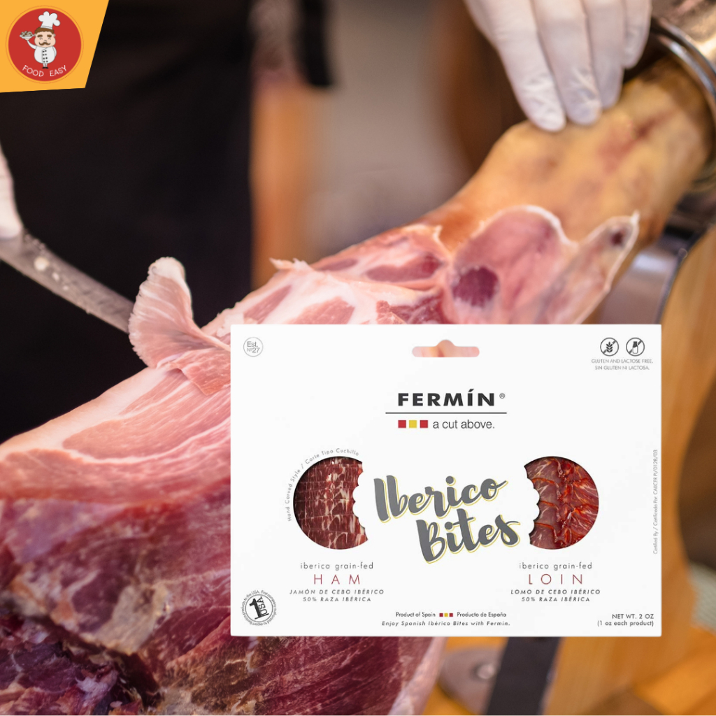 แฮมหมู 2 in1 Iberico Fermin Iberico Ham&Loin Premium Cold Cuts Iberico Bites