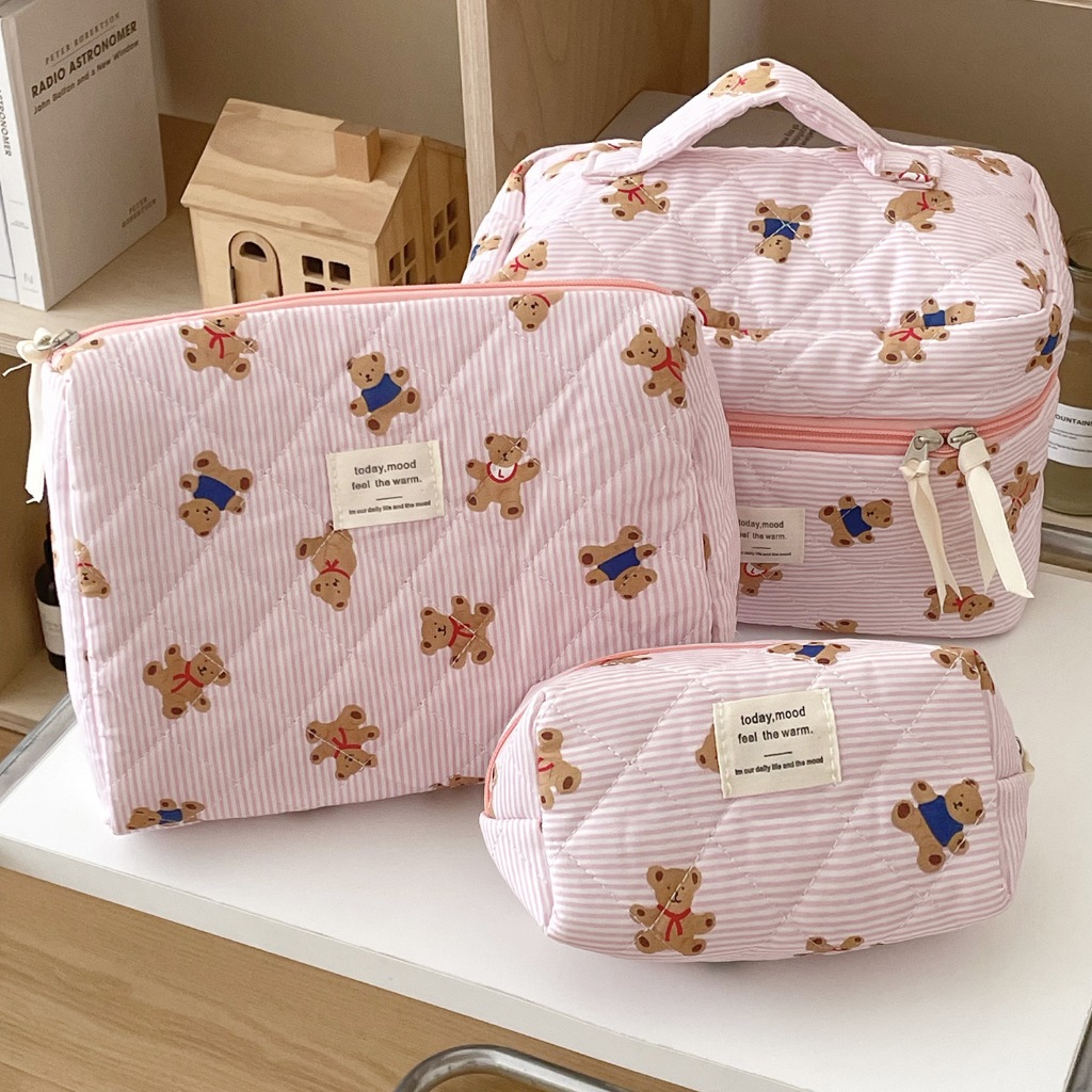 (พร้อมส่ง🐻) Care Bears cosmetic bag กระเป๋าเครื่องสำอางค์ กระเป๋าแคร์แบร์