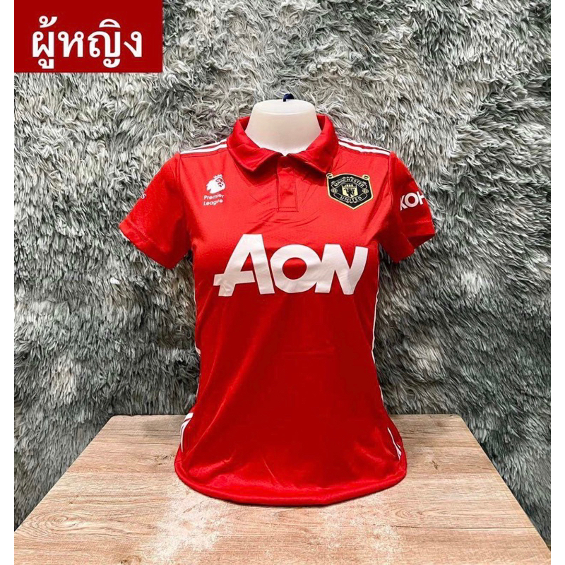 เสื้อบอลเสื้อแฟชั่นกีฬาผู้หญิงขนาดฟรีไซร้อก32ถึง38ทรงเข้ารูปป้ายห้อยXL