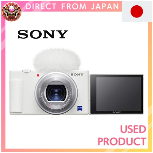 【Used】Sony (SONY) Compact Digital Camera VLOGCAM Vlog Camera ZV-1 Body w/Windscreen 24-70mm F1.8-2.8