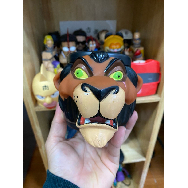 ของเล่น ของสะสม แก้วน้ำ Vintage  Lion King Mug 1992 ราคา 500บาท