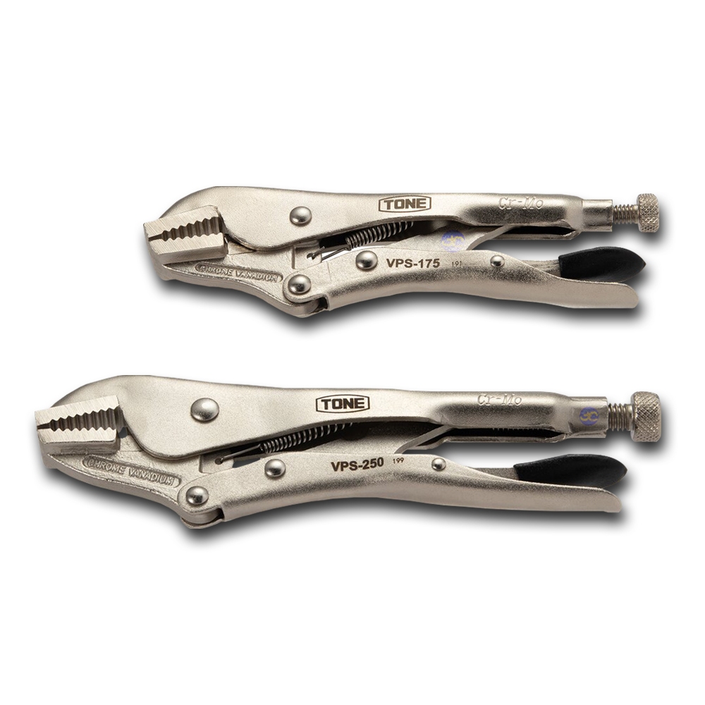TONE คีมล็อคปากตรง รุ่น VPS - Grip Pliers Model VPS