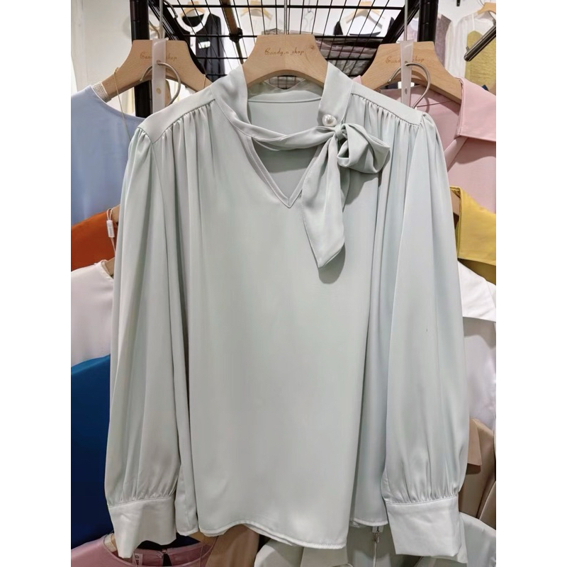 เสื้อทำงานแขนสั้น ผ้าดี