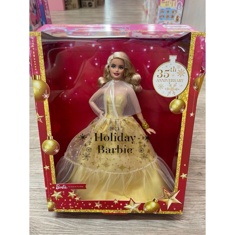 Barbie Signature Holiday Barbie 2023 - blonde