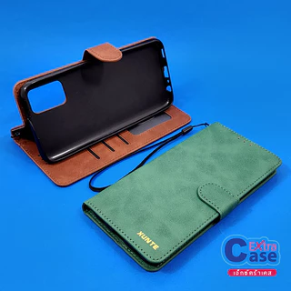 Oppo F9 A12 A3x A3Pro A53 A74 A96(5G) Reno4 Reno5 Reno6z Reno7z Reno8z เคสหนังเปิด-ปิด มีช่องใส่การ์ด ฝาปิดหน้าจอกันรอย