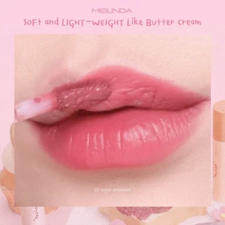 ♦️ของแท้·ส่งด่วน·ถูก♦️Meilinda Butter Cream Fluffy Tint #MC2076 เมลินดา บัตเตอร์ครีม ฟลัฟฟี่ ทินท์ x 1 ชิ้น dayse