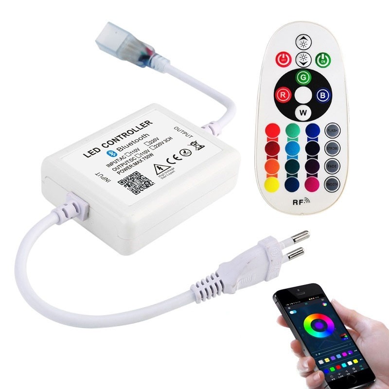 Led Strip Light Controller with 24 Keys Remote Control Set for Srtip Lights SMD 5050