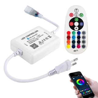 Qimedo LED Strip Light Controller 24Keys Remote สำหรับแถบไฟLED SMD5050 ตัวควบคุม รีโมท24ปุ่ม ปรับสี-โหมด ควบคุมแถบไฟ