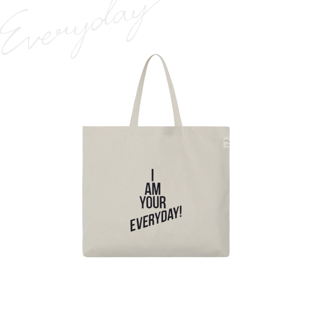 EVERYDAY & FRIENDS | DNA Tote Bag (Everyday Kmkm) | กระเป๋าผ้าแคนวาส แฟชั่น ใส่สิ่งของ แต่งตัว ของขวัญ
