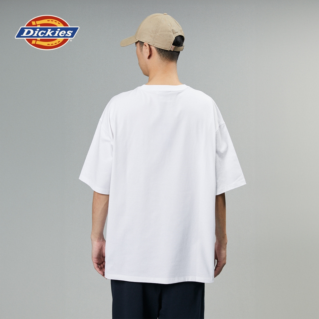 DICKIES MENS TEE SS - DICKIES WHITE เสื้อยืด เสื้อยืดแขนสั้น ผู้ชาย