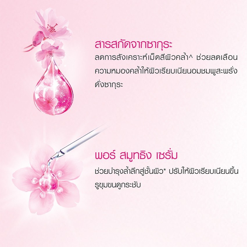 [ซองใหญ่] GARNIER การ์นิเย่ ซากุระ โกลว์ ไบรท์ คอมพลีท วิตามินซี เซรั่ม ครีม SPF30 PA+++ แพ็ค 6 ซองใหญ่ ฝาหมุ