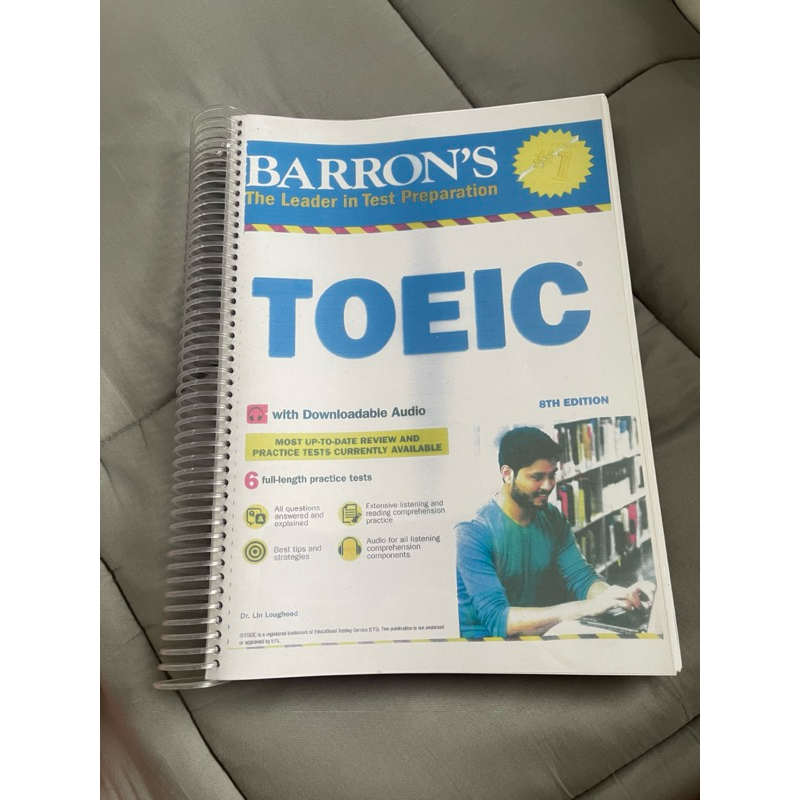 Barron’s หนังสืออ่านสอบโทอิก TOEIC