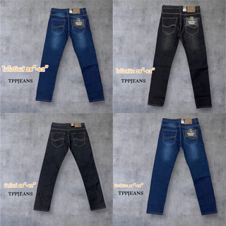 JEANSEXPRESS ไซส์28-44“กางเกงยีนส์ชายทรงกระบอก ผ้ายืด เป้ากระดุม มี4 สี ทรงสวยป้ายหนัง