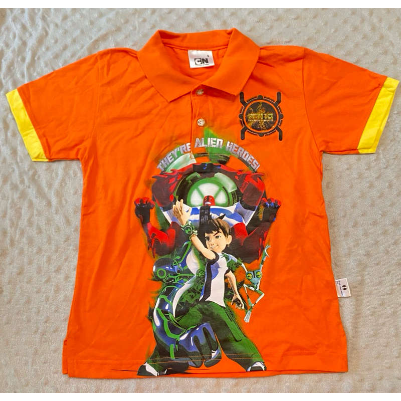 เสื้อเด็ก เสื้อเด็กโต ผู้ชาย ลาย BEN10