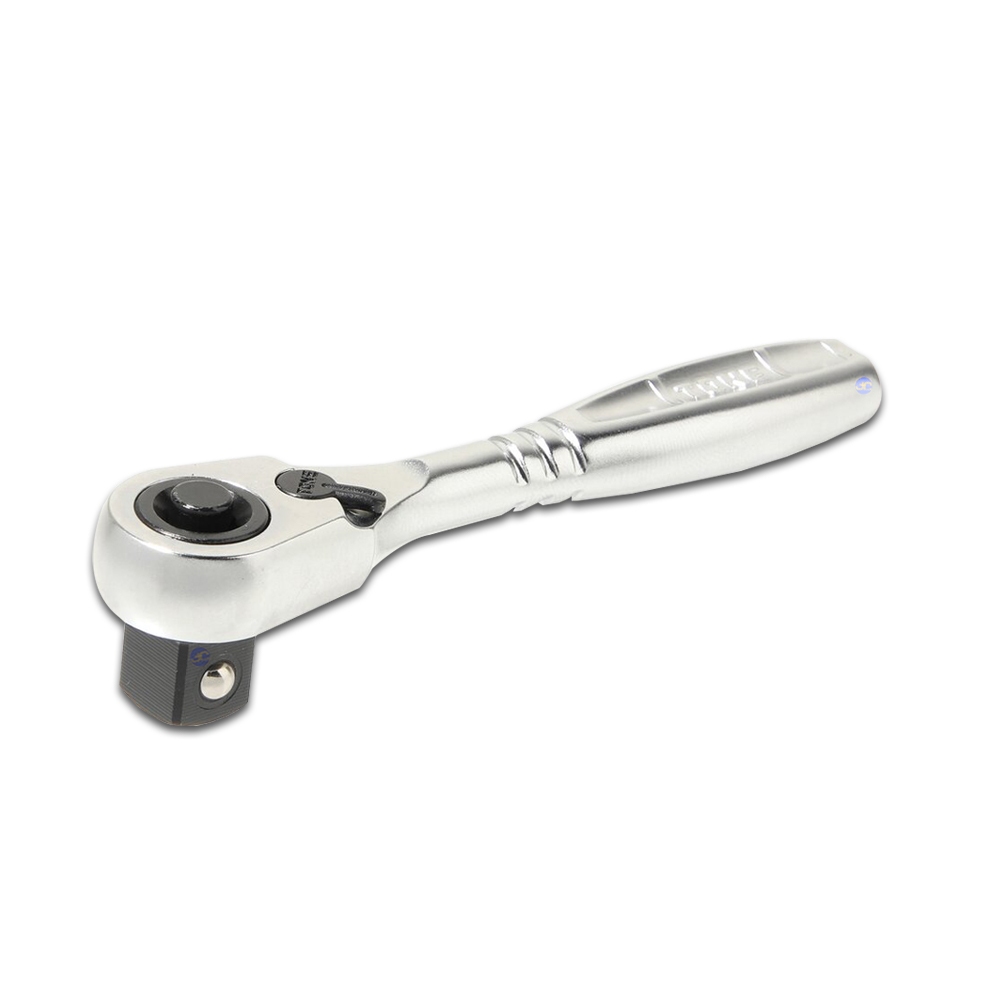 TONE ด้ามขันฟรีซ้าย-ขวาหัวเล็กตัวสั้น ขนาด 3/8" รุ่น RH3CHS - Short Ratchet Handle , Compact Head (Socket Hold Type) Siz