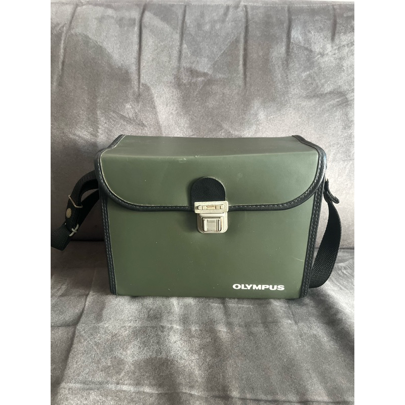 กระเป๋ากล้องOlympus(หนังแท้)ของแท้ มือสอง