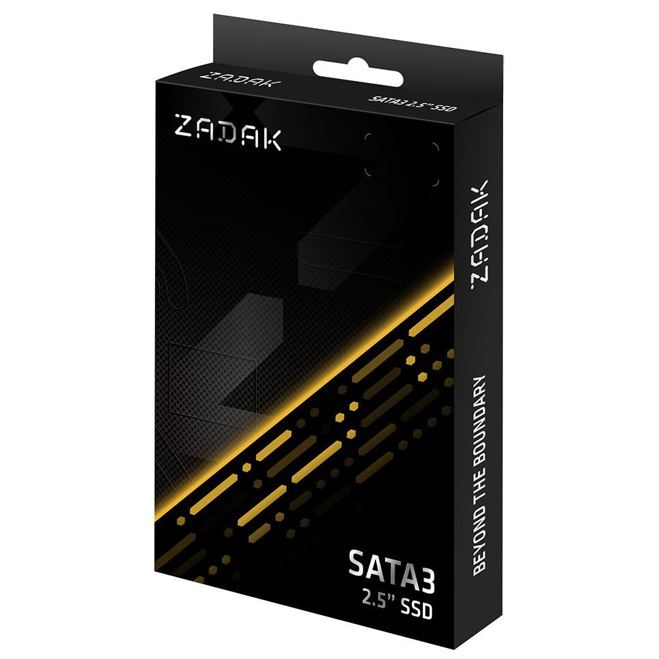 128GB / 256GB / 512GB / 1TB SSD (เอสเอสดี) ZADAK TWSS3 SATA3 (6Gb/s) 2.5" 3D TLC ประกัน 5 ปี