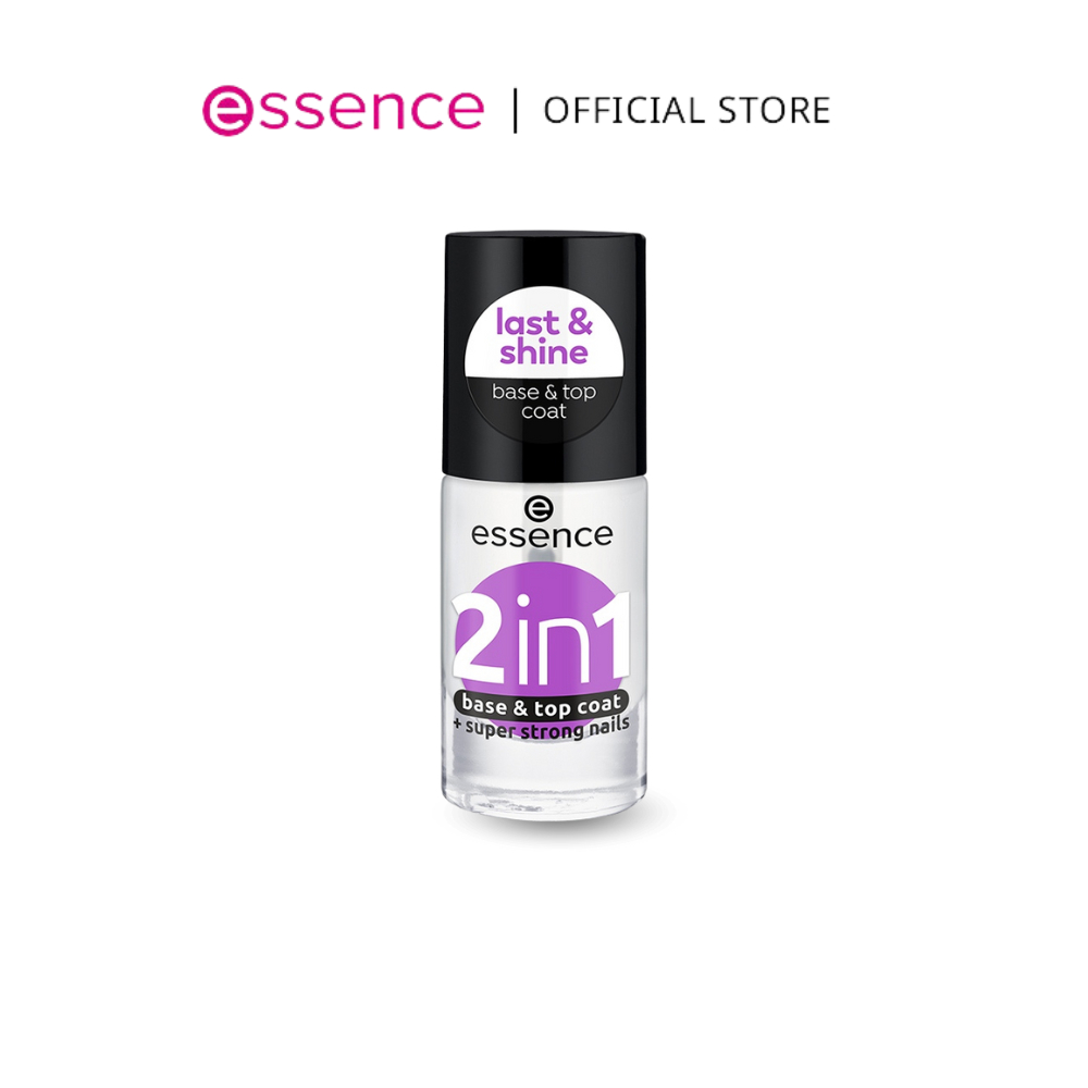 essence เอสเซนส์ 2 in 1 base & top coat เบส แอนด์ ท็อปโค้ท