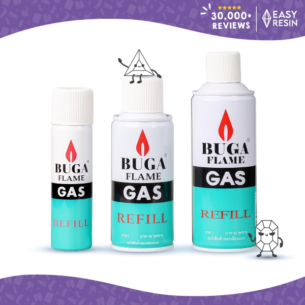 ส่งฟรี แก็สเติมปืนไฟ Easy Torch (แก็สเติมไฟแช็ค) และแก๊สต่อหัวพ่นไฟ ใช้ไล่ฟองอากาศเรซิ่น (แก๊สเตา)