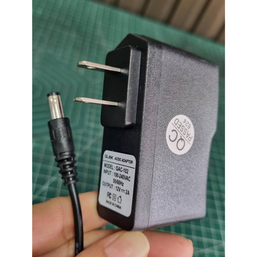 ADAPTER Glink12V 2A 100-240V รุ่น GAC-102 (สำหรับกล้องวงจรปิด)