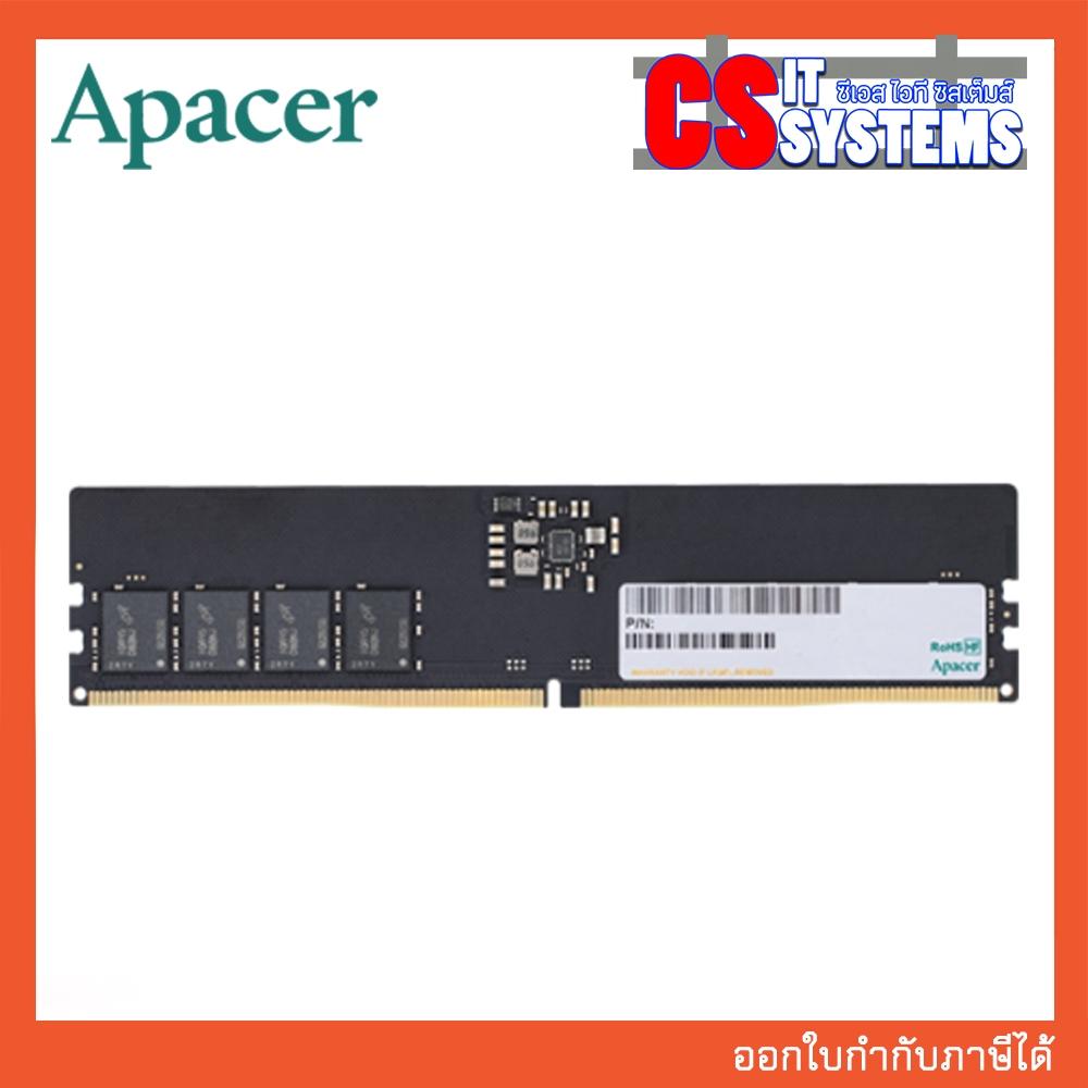 RAM DDR5 8GB (8GBx1) 4800Mhz APACER (FL.08G2A.RTH)