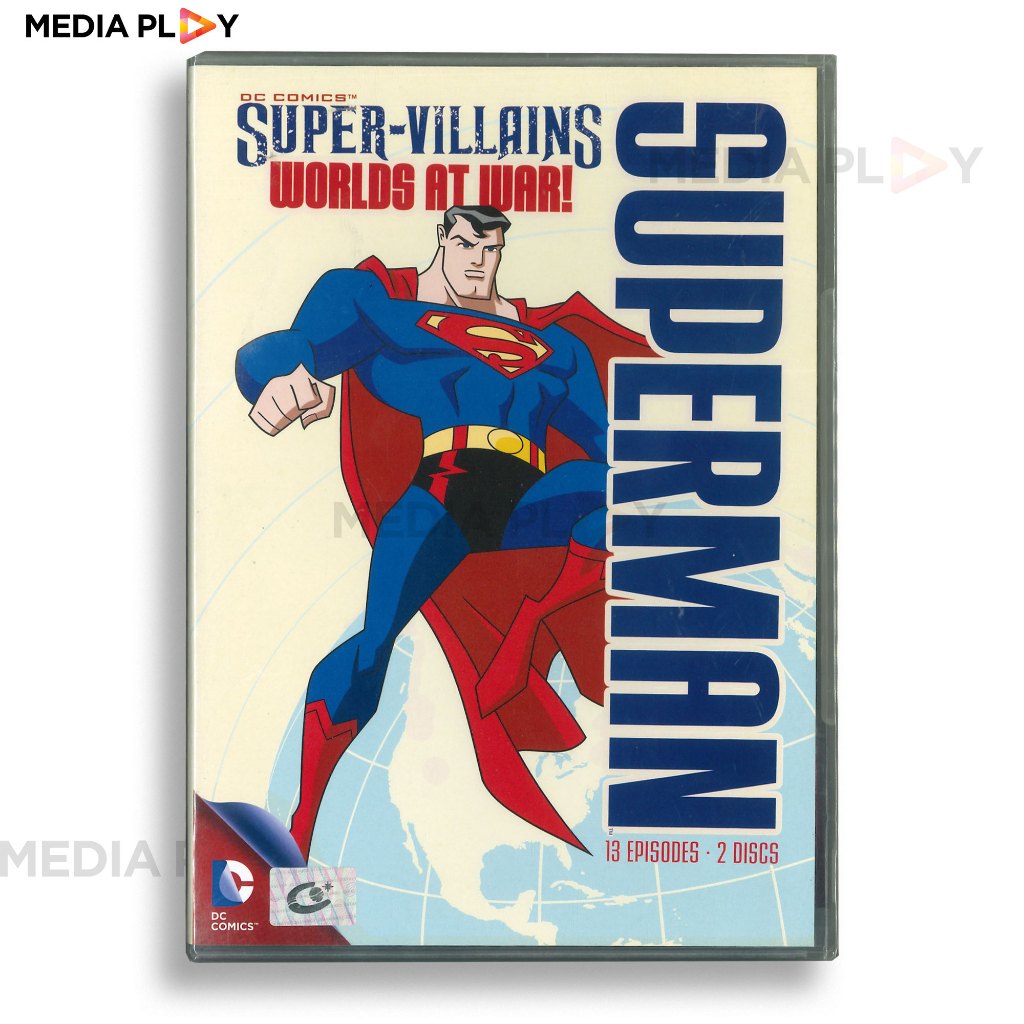 Media Play Super Villains Superman: Worlds At War!/ ซูเปอร์แมน กับสุดยอดวายร้าย: ศึกกู้วิกฤติโลก (DVD) / S15215D