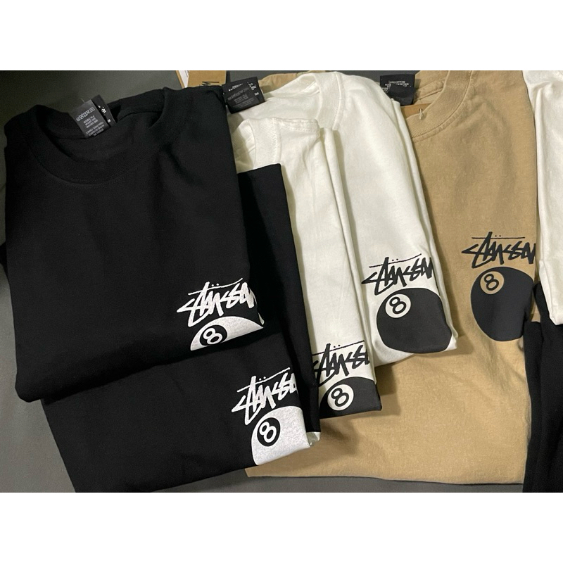 เสื้อยืด STÜSSY 8ball พร้อมส่ง ของแท้ 100%/แมสได้